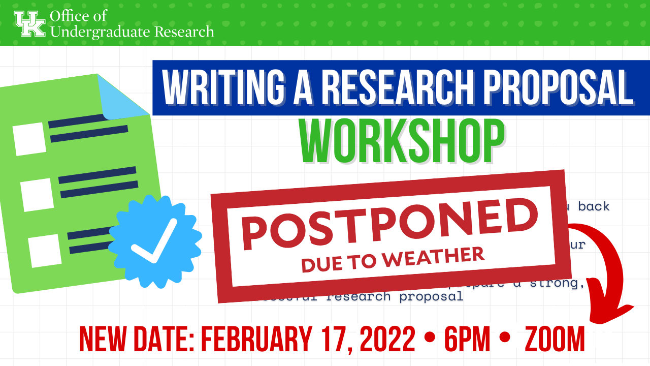 research proposal writing course